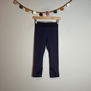 Lululemon Run Stripe Inspire Crop II leggings